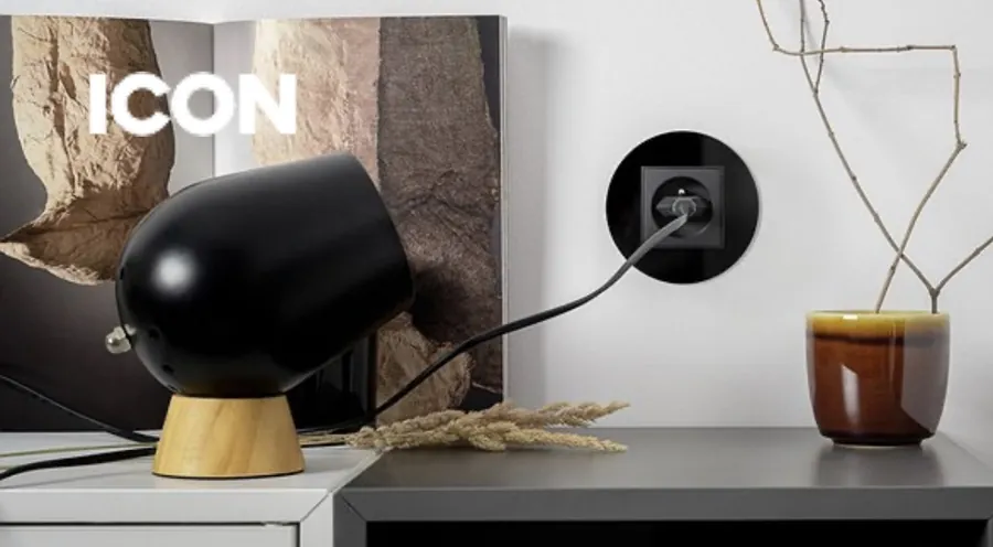Karlik Icon collection — round design socket modern interior
