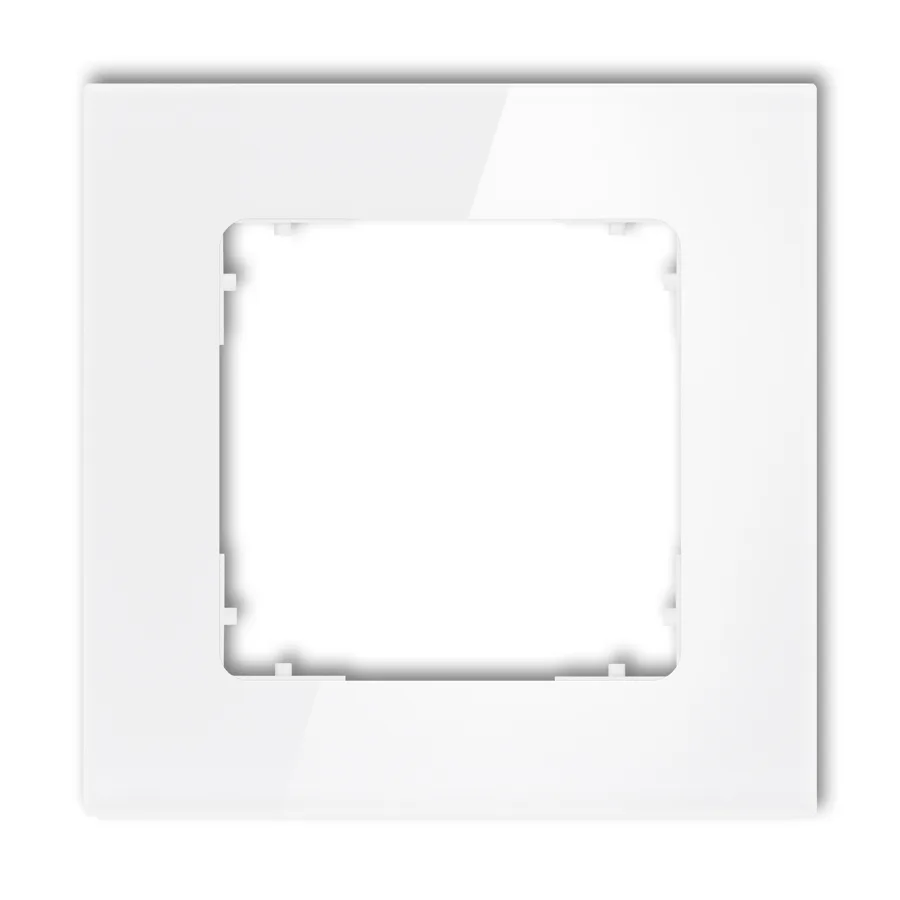ICON square glass-effect universal frame